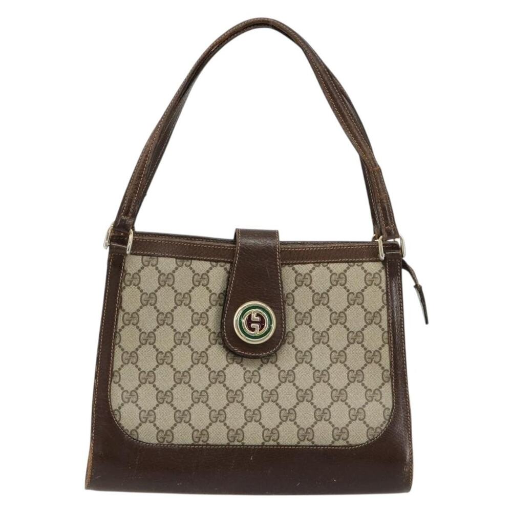 Gucci GG Supreme Shoulder Bag Beige